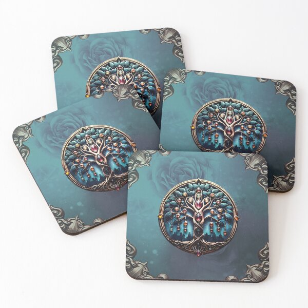 Item preview, City in the shadow of the luxurious tree of life designed and sold by nicky2342.