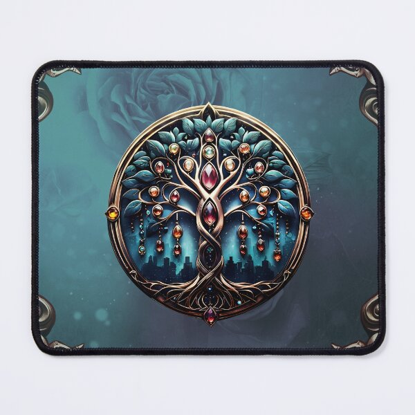 Item preview, City in the shadow of the luxurious tree of life designed and sold by nicky2342.