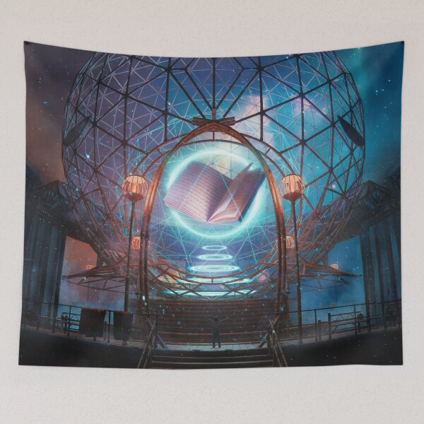 Item preview, Gateway to the Galactic Library designed and sold by AlexSuiArt.