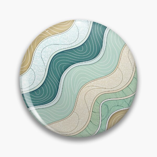 Item preview, Beach wave pattern designed and sold by trendspatterns.
