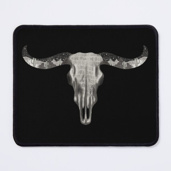 Item preview, Wild West bull skull  designed and sold by pinkyfish1010.