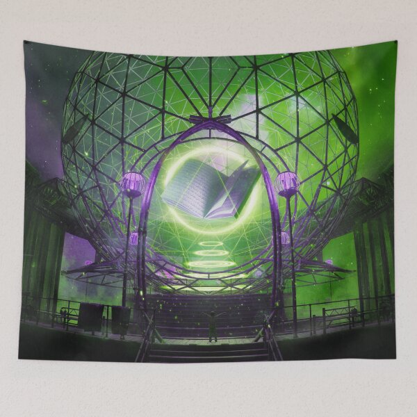 Item preview, Gateway to the Galactic Library designed and sold by AlexSuiArt.