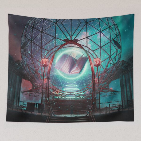 Item preview, Gateway to the Galactic Library designed and sold by AlexSuiArt.