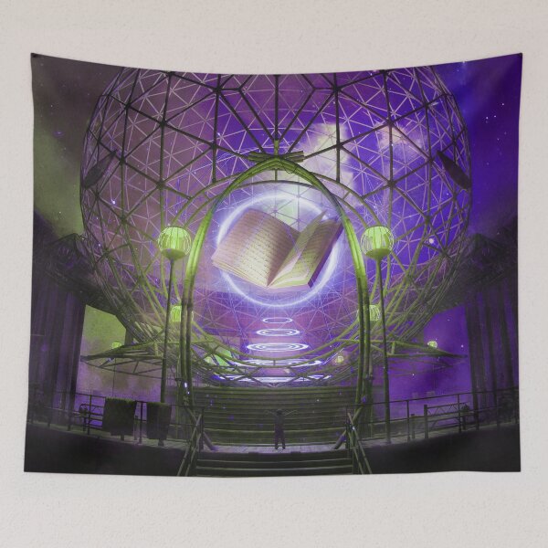 Item preview, Gateway to the Galactic Library designed and sold by AlexSuiArt.