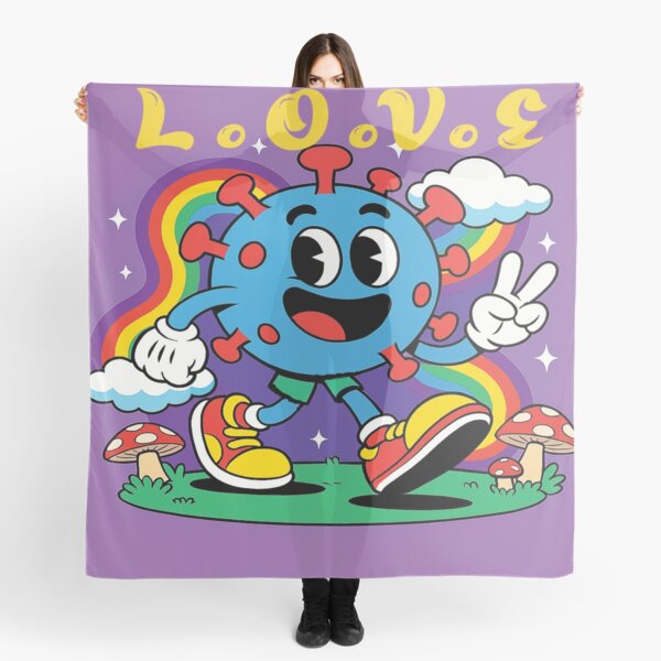 Item preview, Cheerful Virus Spreading Love  designed and sold by Mindful56.
