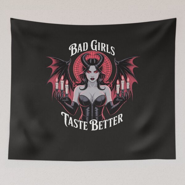 Item preview, Bad Girls Taste Better Tattoo Lover Vintage Halloween designed and sold by BeyondTe.