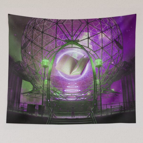 Item preview, Gateway to the Galactic Library designed and sold by AlexSuiArt.