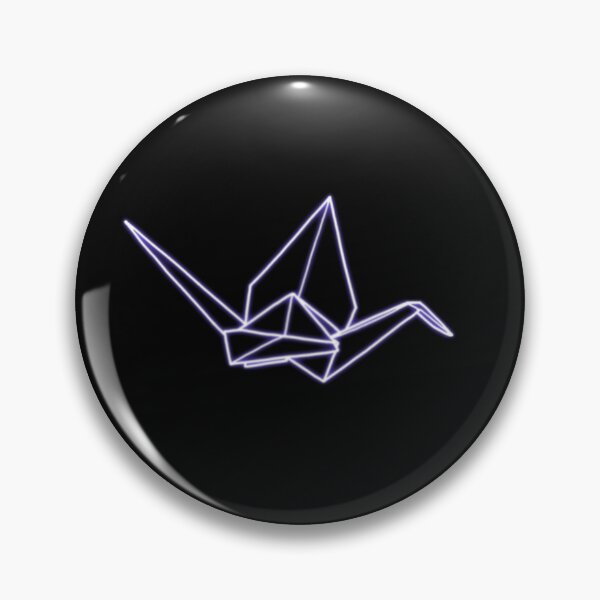Item preview, Paper crane neon purple designed and sold by Itinlea.