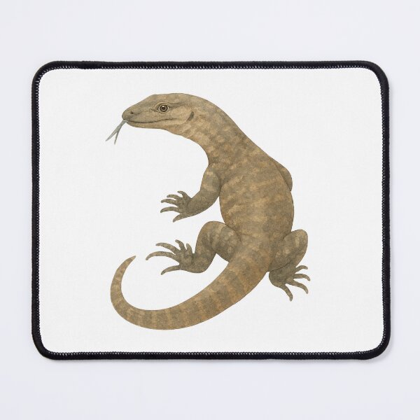 Item preview, Goanna Watercolour Illustration – Aussie Bush Reptile designed and sold by DeadsetAussie.
