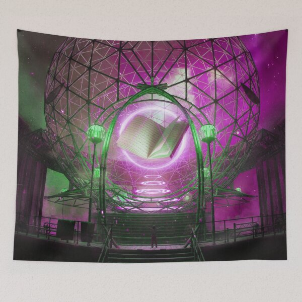 Item preview, Gateway to the Galactic Library designed and sold by AlexSuiArt.