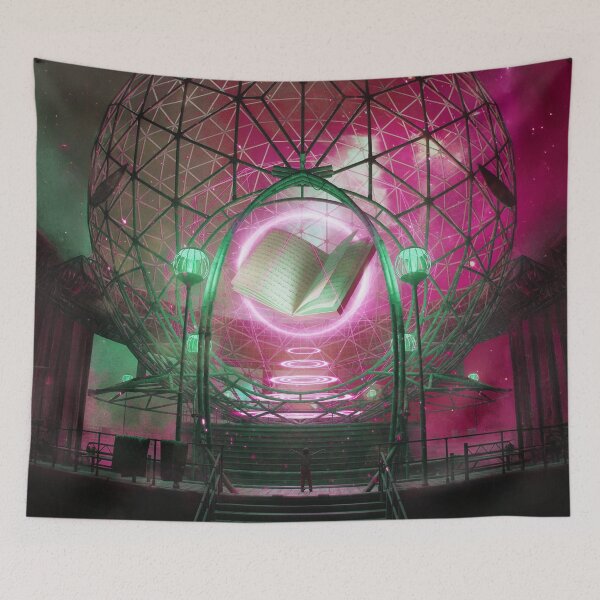 Item preview, Gateway to the Galactic Library designed and sold by AlexSuiArt.