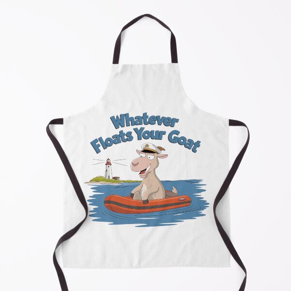 Item preview, animal meme, goat, nautical, ocean, boat, funnyfits70, Humor, Funny, retro, vintage, funny quotes, animal humor, designed and sold by FunnyFits70.