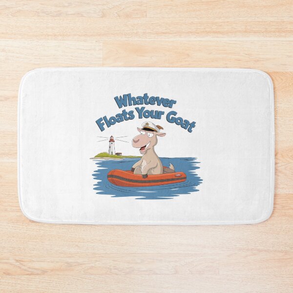 Item preview, animal meme, goat, nautical, ocean, boat, funnyfits70, Humor, Funny, retro, vintage, funny quotes, animal humor, designed and sold by FunnyFits70.