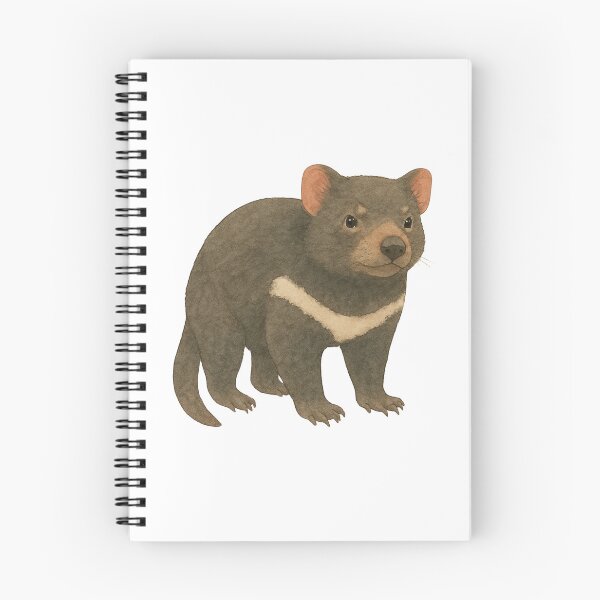Item preview, Tasmanian Devil Watercolour – Aussie Wildlife Art designed and sold by DeadsetAussie.