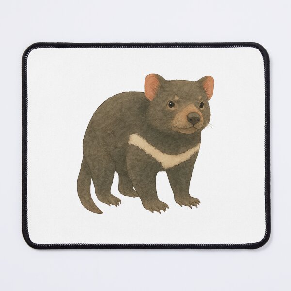 Item preview, Tasmanian Devil Watercolour – Aussie Wildlife Art designed and sold by DeadsetAussie.