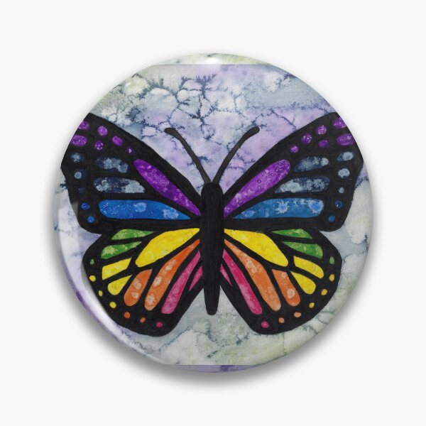 Item preview, Colorful chakra butterfly designed and sold by Sandra  Steinke.