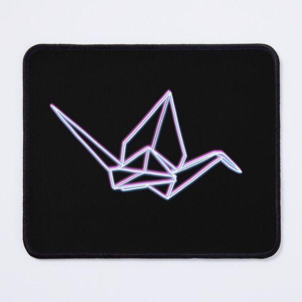 Item preview, Paper crane pink blue neon 1 designed and sold by Itinlea.