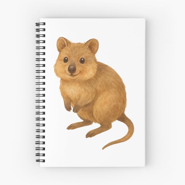 Item preview, Smiling Quokka Watercolour – Aussie Animal Art designed and sold by DeadsetAussie.