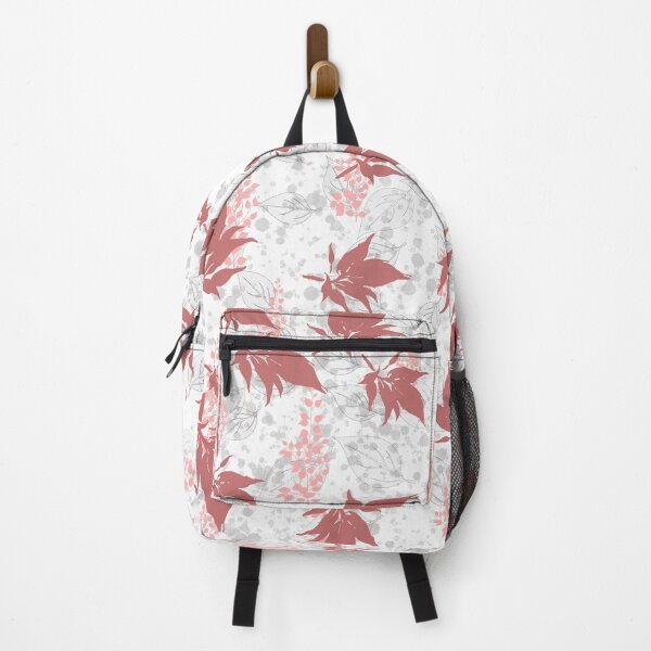 Item preview, Pink leaf pattern designed and sold by ConfuzRandomly.