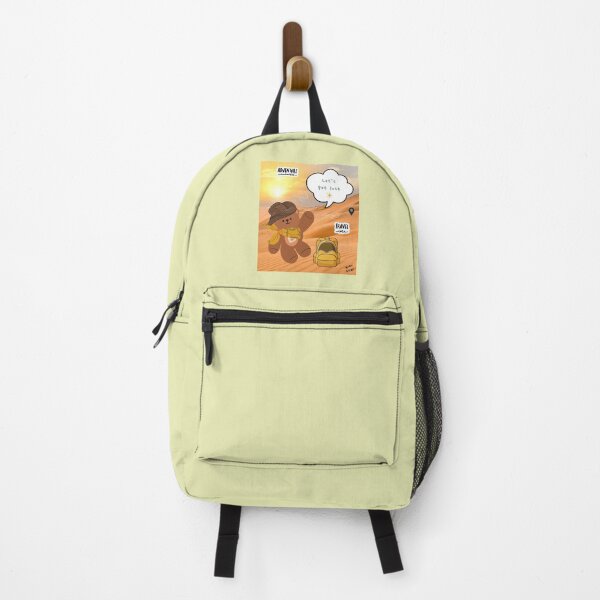 Item preview, Mono bear message – Let’s get lost (photo background, dreamy desert mood) designed and sold by mintmono-studio.