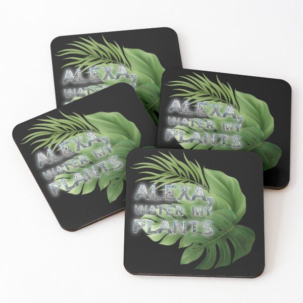 Item preview, Alexa, Water My Plants – Funny Smart Home Jungle Print designed and sold by TeesAndSass.