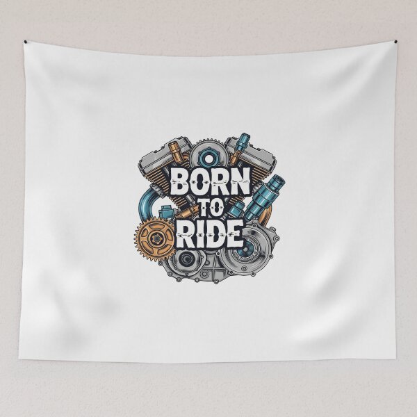 Item preview, Born to ride designed and sold by papyvroum17.