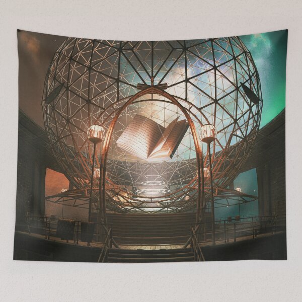 Item preview, Gateway to the Galactic Library designed and sold by AlexSuiArt.