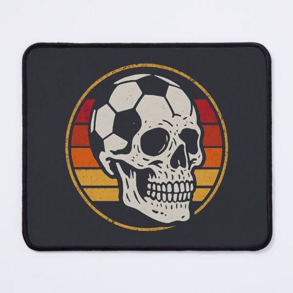 Item preview, Football Skull designed and sold by CreepyCornerArt.