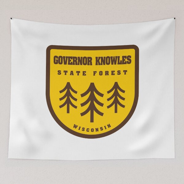 Item preview, Governor Knowles State Forest Wisconsin designed and sold by bivenart.