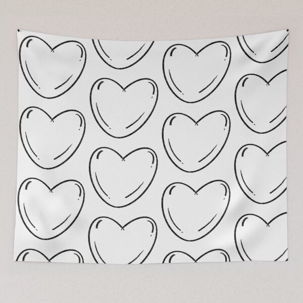Item preview, big ballon heart lover doodle designed and sold by joinspn18.