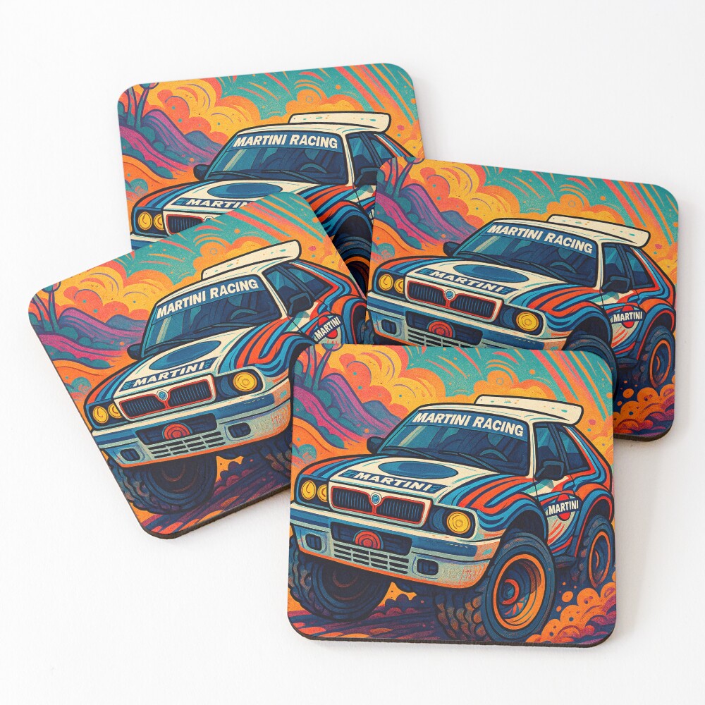 Item preview, Coasters (Set of 4) designed and sold by RevUpDesign.