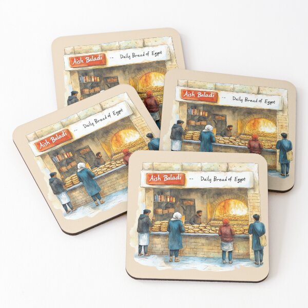 Item preview, Aish Baladi - Daily Bread of Egypt designed and sold by Myra365Art.