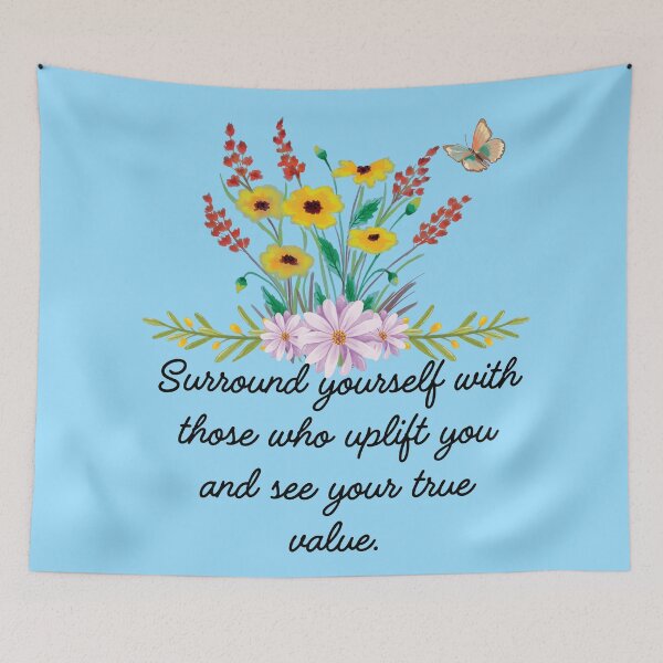 Item preview, Surround yourself with those who uplift you designed and sold by HappyHavenStu.