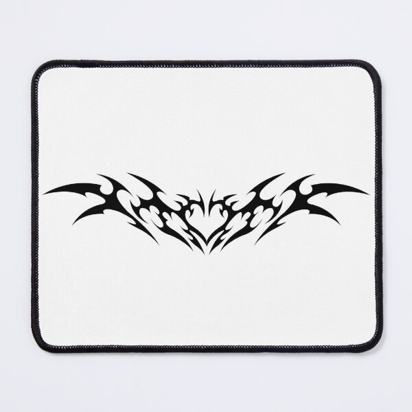 Item preview, Cyber Bat Heart. Tribal designed and sold by Tribalgothss.