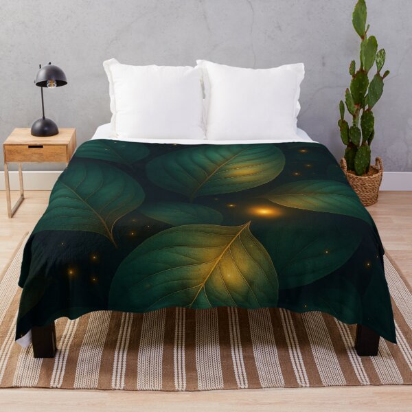 Item preview, Luminous Leaves designed and sold by Kaleidoscope Print.