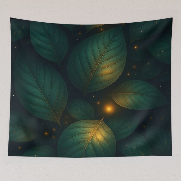 Item preview, Luminous Leaves designed and sold by Kaleidoscope Print.