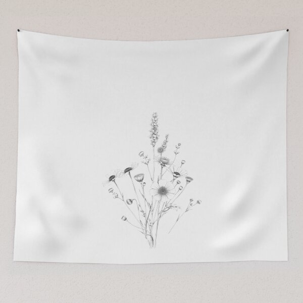 Item preview, Cheerful Garden of Smiling Flowers designed and sold by TwoDotsStudio.