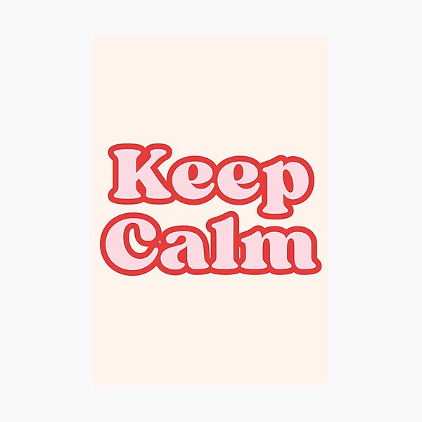 Item preview, Keep Calm Inspirational Quote designed and sold by kaavishehsas.
