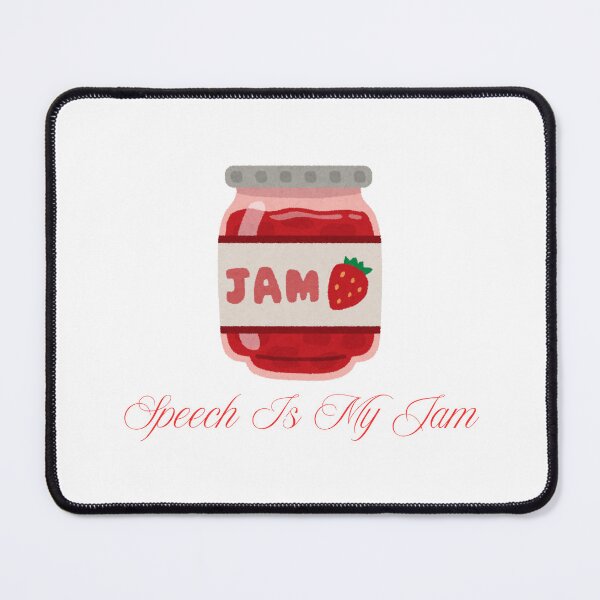 Item preview, Speech Is My Jam designed and sold by ridnaledesigner.