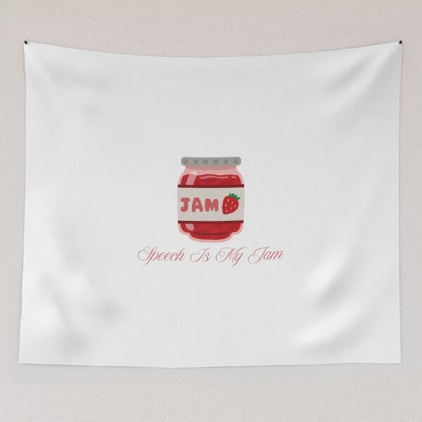Item preview, Speech Is My Jam designed and sold by ridnaledesigner.