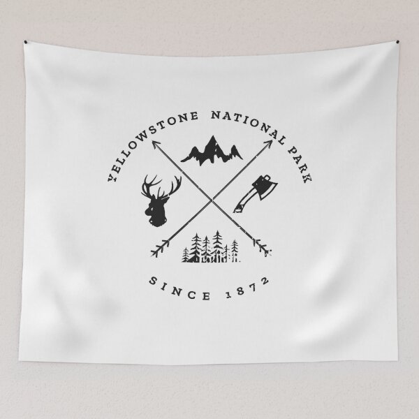Item preview, Yellowstone National Park Souvenir designed and sold by NationalParksCo.