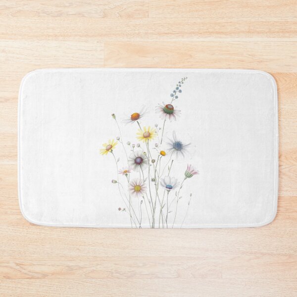 Item preview, Cheerful Garden of Smiling Flowers designed and sold by TwoDotsStudio.
