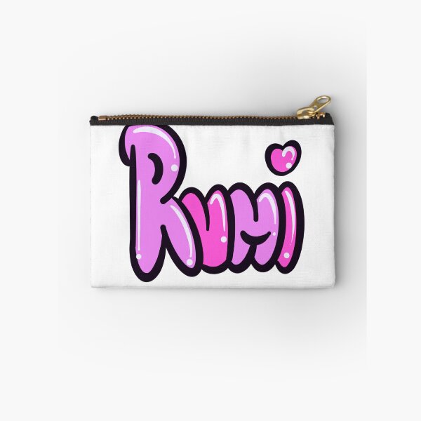 Item preview, Rumi popular girls first name in pink and purple. Top 100 Personalized personalised customised name Rumi  designed and sold by Artonmytee.