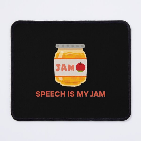 Item preview, Speech Is My Jam designed and sold by ridnaledesigner.