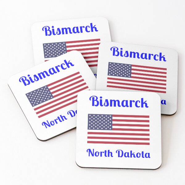 Item preview, Bismarck North Dakota- Stylish Prints, designed and sold by Fleetwood1994.