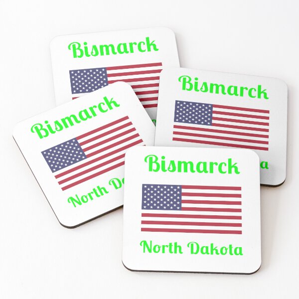 Item preview, Bismarck North Dakota- Stylish Prints, designed and sold by Fleetwood1994.