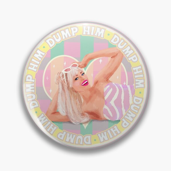 Item preview, Dump Him – Retro Girly Breakup Quote Aesthetic designed and sold by NiomiFoggish.