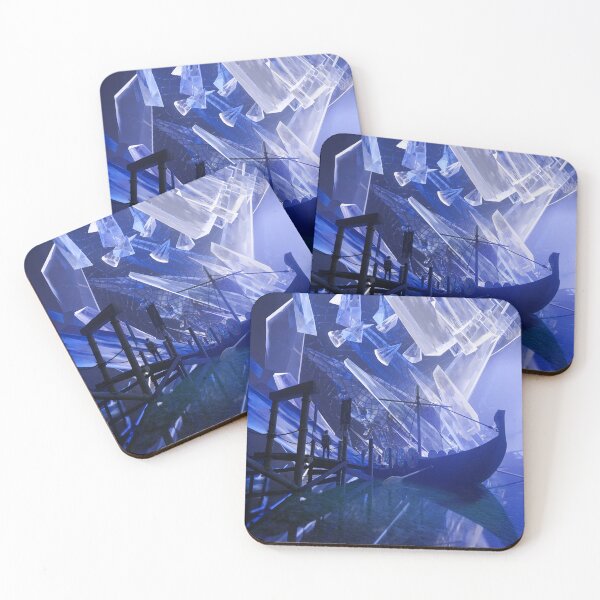 Item preview, Longship of the Shattered Ice Realm designed and sold by AlexSuiArt.