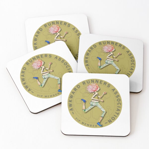 Item preview, Awkward Runners Association (Green Background) designed and sold by Tamela Murphy.