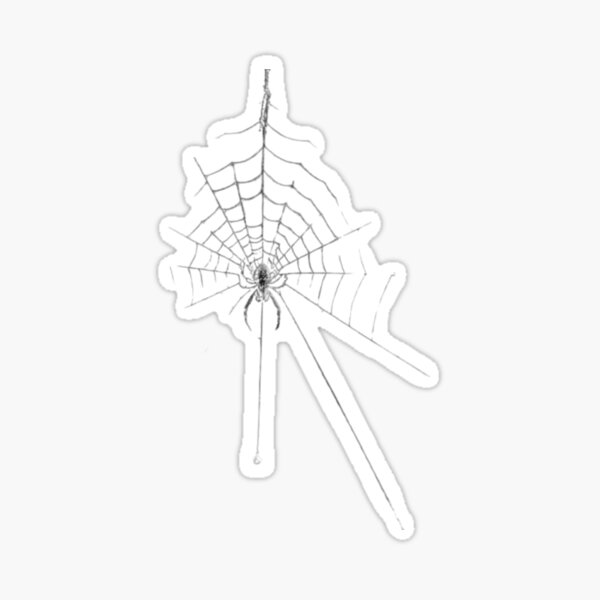Artikel-Vorschau von Lustiges Spinnennetz Kunst Geschenkidee Design, designt und verkauft von HappyHuesPrints.